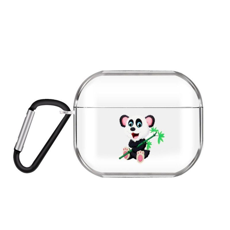 Kryt Na Airpods Pro Průhledný Silikon Série Divokých Zvířat