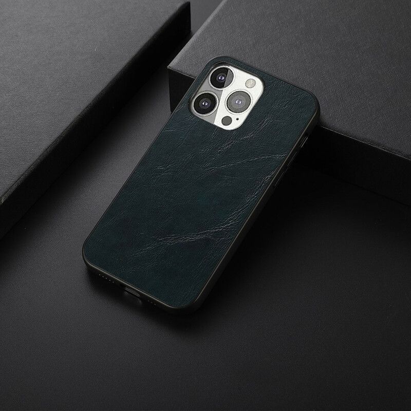 Kryt Na Iphone 13 Pro Obchodní Kožený Styl