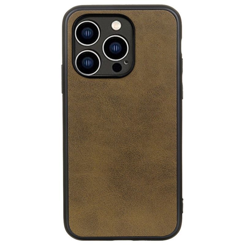 Kryt Na iPhone 14 Elegantní Vzhled Kůže