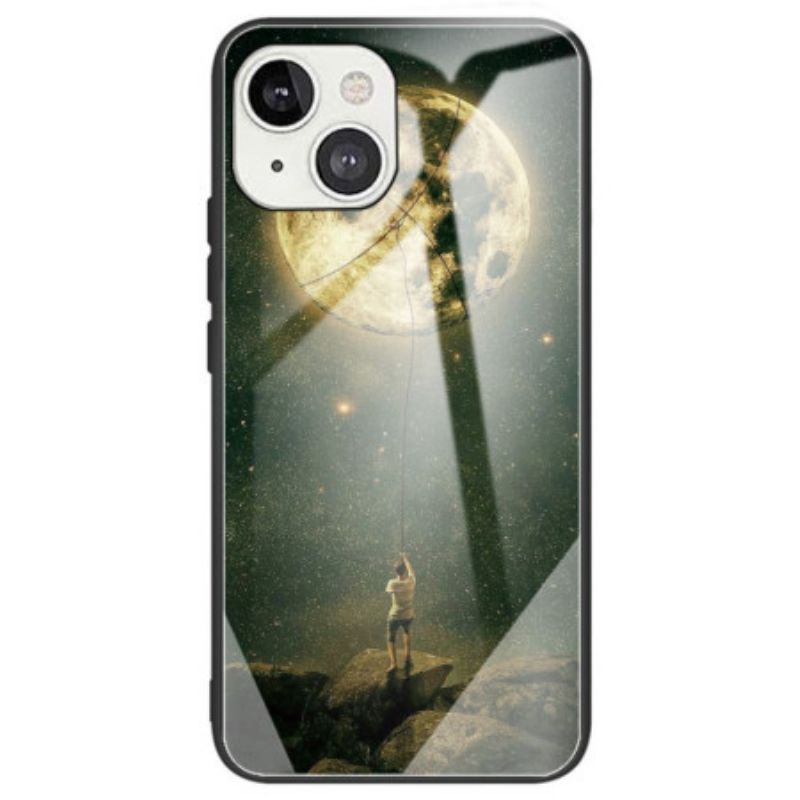 Kryt Na iPhone 14 Lunární Tvrzené Sklo