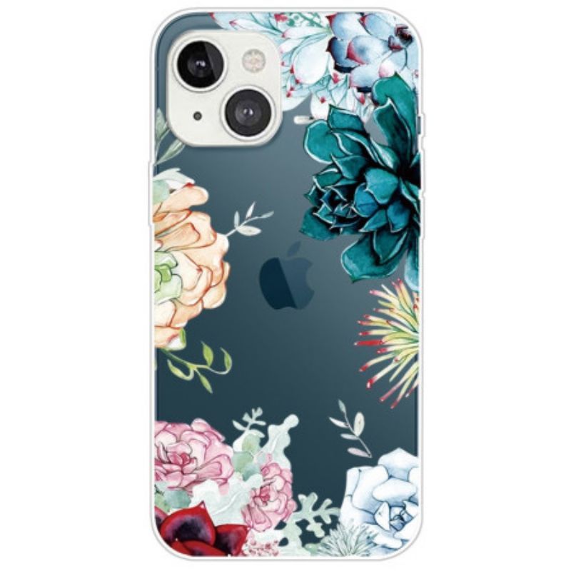 Kryt Na iPhone 14 Plus Akvarel Květiny