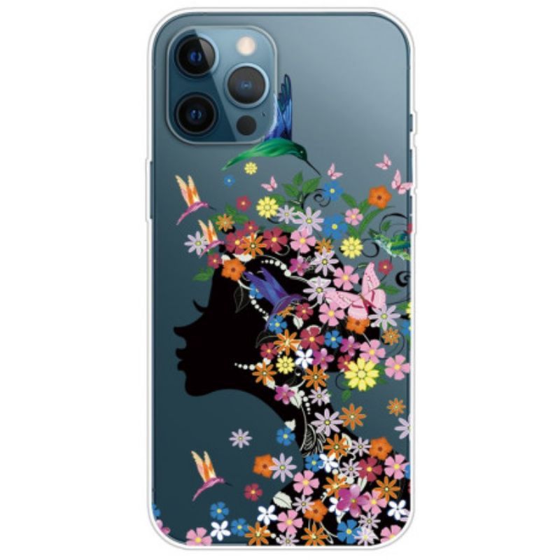 Kryt Na iPhone 14 Pro Květinová Hlava