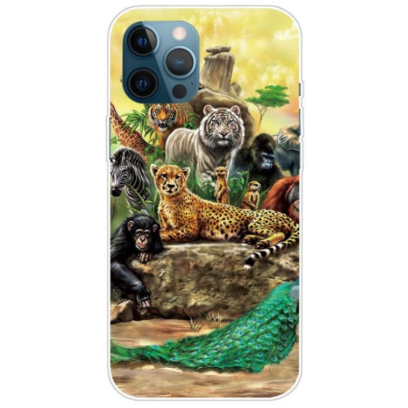 Kryt Na iPhone 14 Pro Safari Zvířata