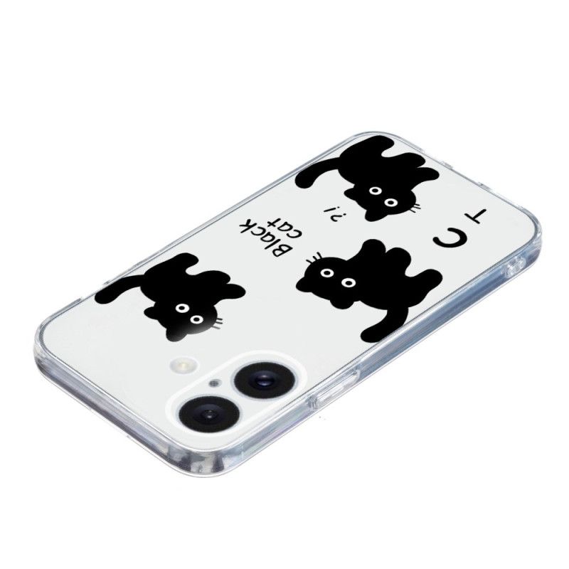 Kryt Na iPhone 16 Plus Černá Černá