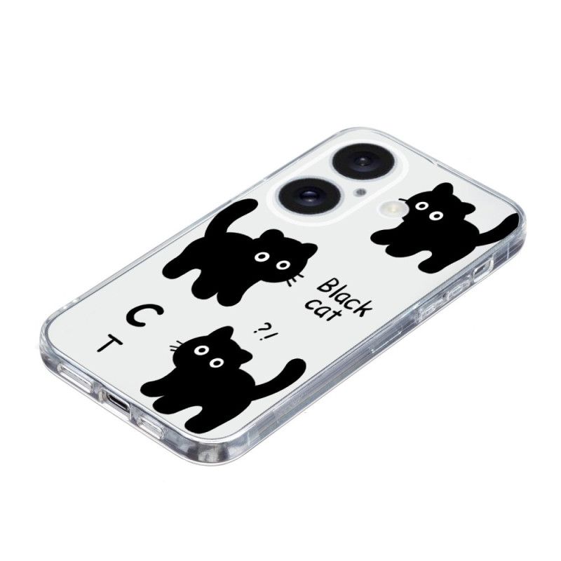 Kryt Na iPhone 16 Plus Černá Černá