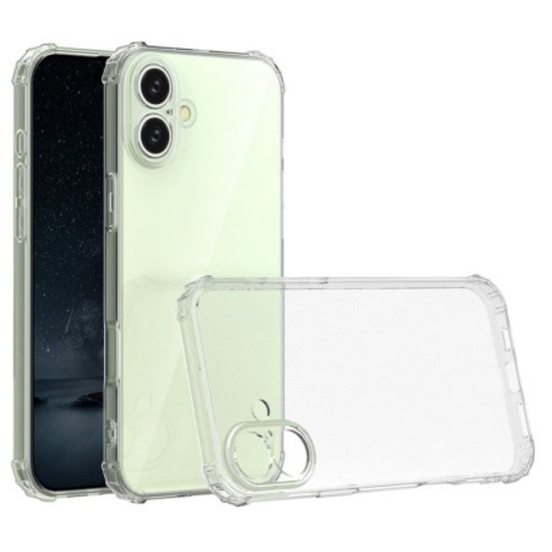 Kryt Na iPhone 16 Plus Průhledné Zesílené Rohy