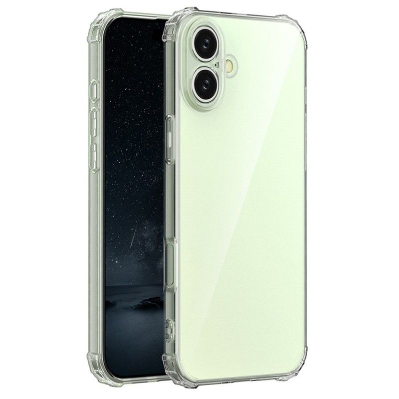 Kryt Na iPhone 16 Plus Průhledné Zesílené Rohy