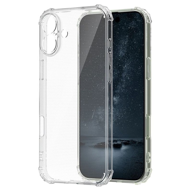 Kryt Na iPhone 16 Plus Průhledné Zesílené Rohy