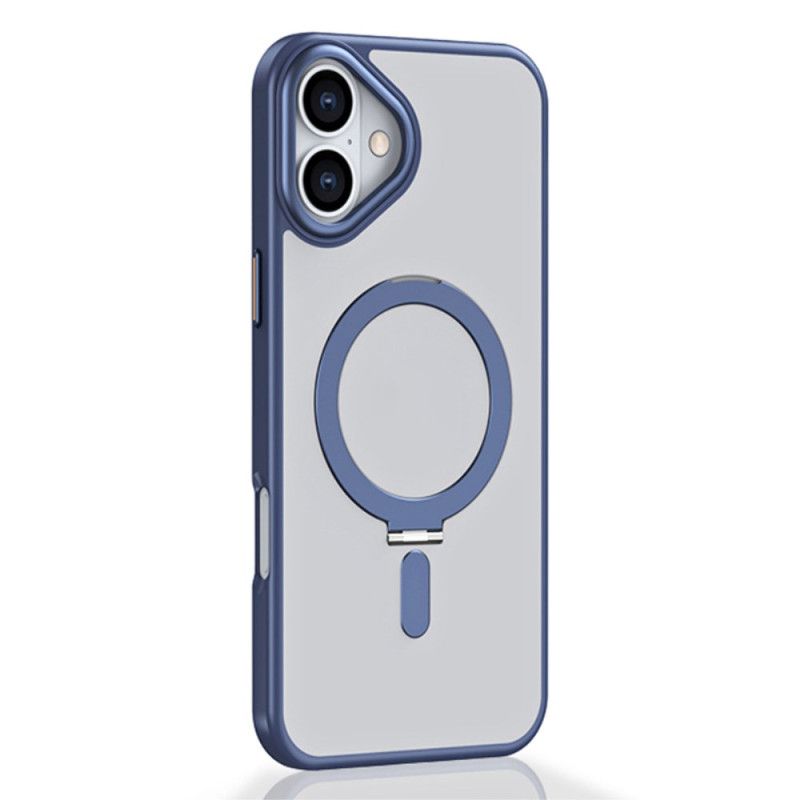 Kryt Na iPhone 16 Poloprůhledný Povrchový Kroužek