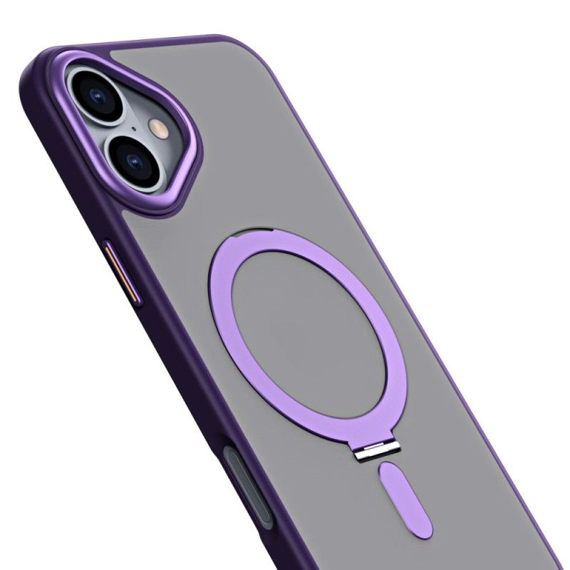 Kryt Na iPhone 16 Poloprůhledný Povrchový Kroužek