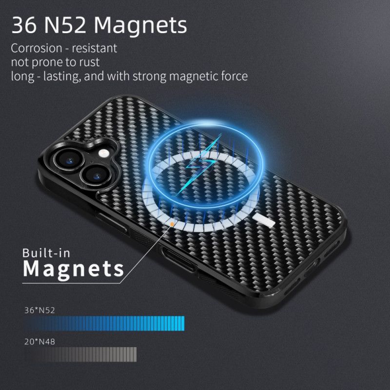 Kryt Na iPhone 17 Magsafe Z Aramidových Vláken