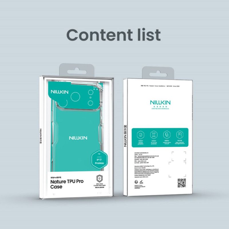 Kryt Na iPhone 17 Pro Max Řada Nature Pro Nillkin