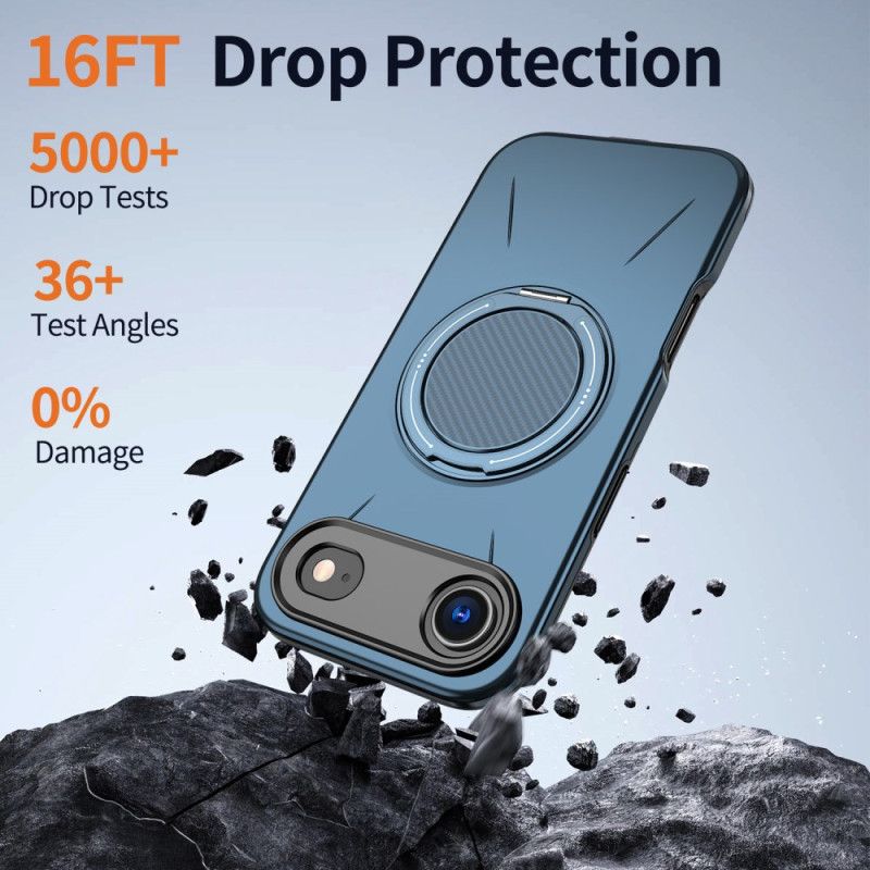 Kryt Na iPhone Air Magsafe S Otočným Držákem V Metalickém Stylu