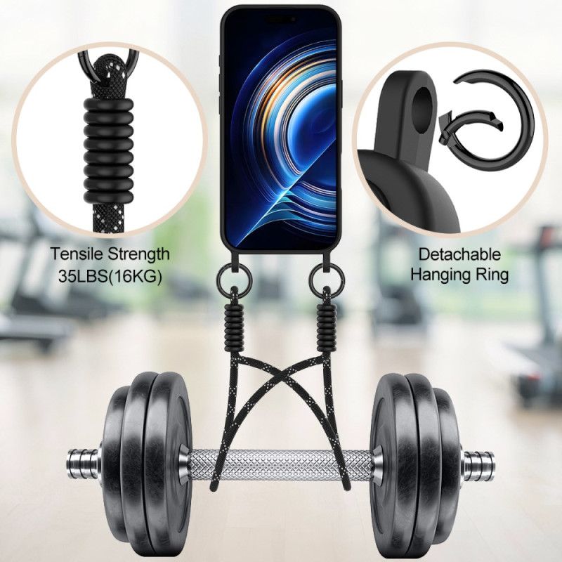 Kryt Na iPhone Air Pouzdro Na Karty S Šňůrkou