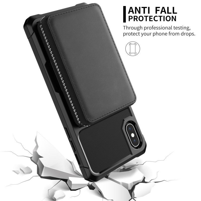 Kryt Na Iphone X /  XS Multifunkční Peněženka