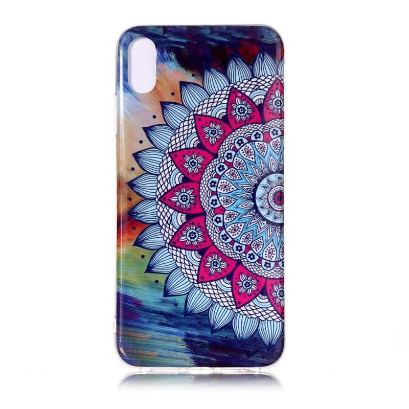 Kryt Na Iphone Xr Fluorescenční Barevná Mandala