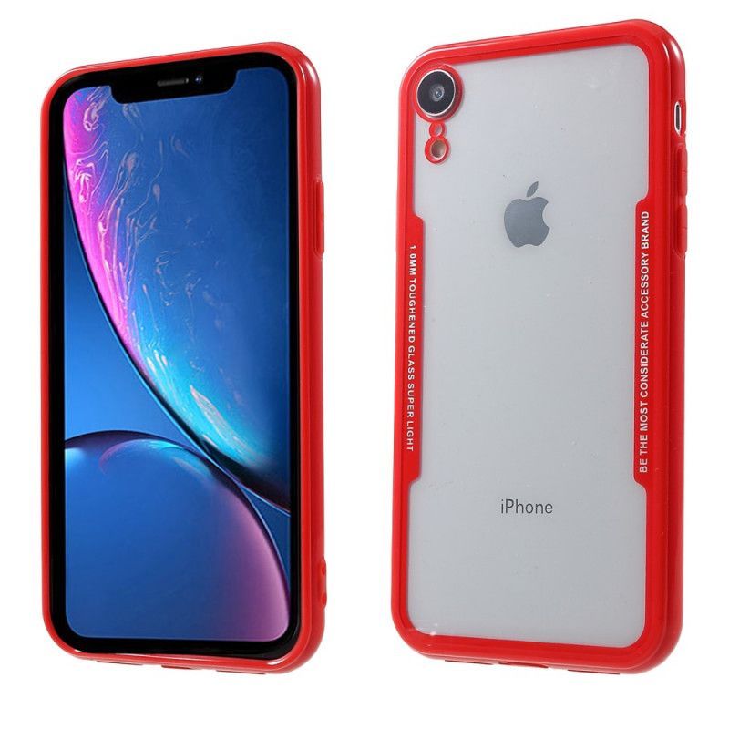 Kryt Na Iphone Xr Průhledné Silikonové Okraje