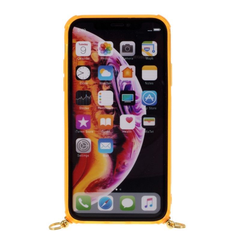 Kryt Na Iphone Xr Šňůra S Držákem Karty