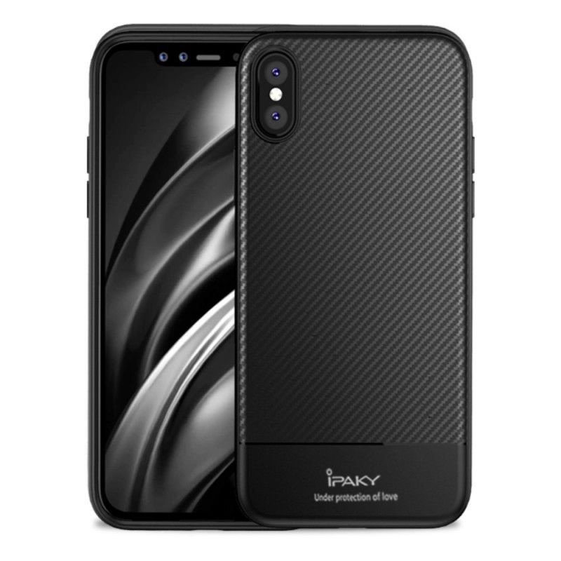 Kryt Na Iphone  XS Max Ipaky Uhlíkové Vlákno