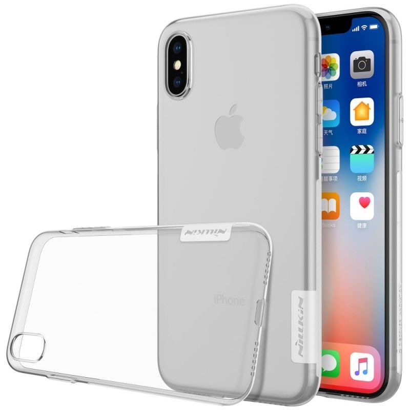 Kryt Na Iphone  XS Nillkin Transparentní