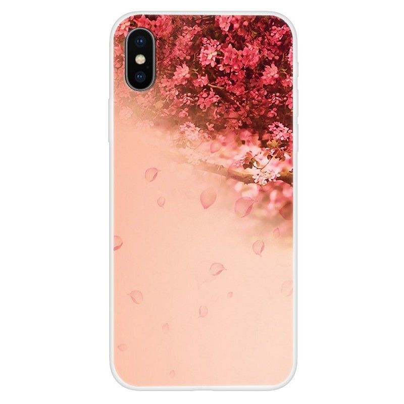 Kryt Na Iphone  XS Průhledný Romantický Strom