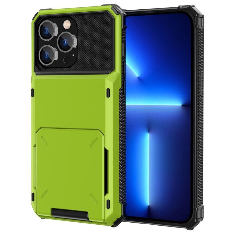 Kryty Na Mobil Na iPhone 14 Držák Karet Ve Stylu Převrácení