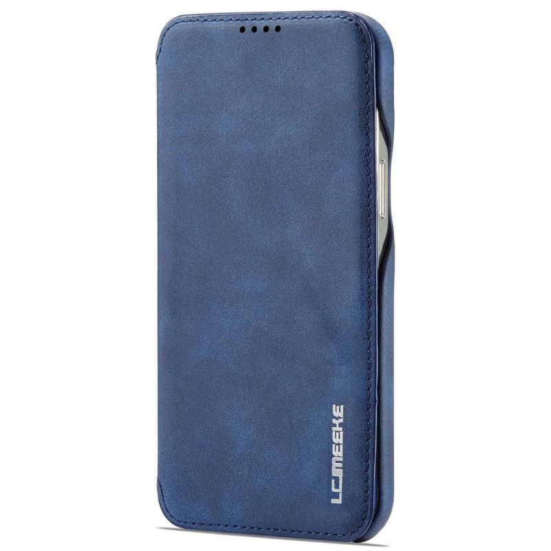 Kryty Na Mobil Na iPhone 14 Pro Max Flipové Pouzdro Kožený Efekt Lc.imeeke