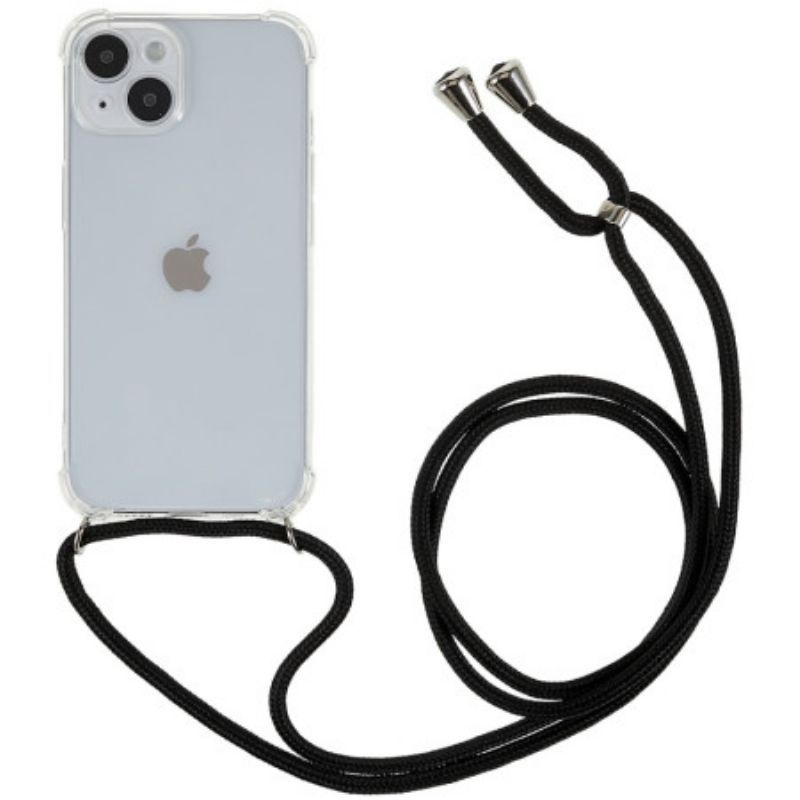 Kryty Na Mobil Na iPhone 14 Průhledné S Kabelem