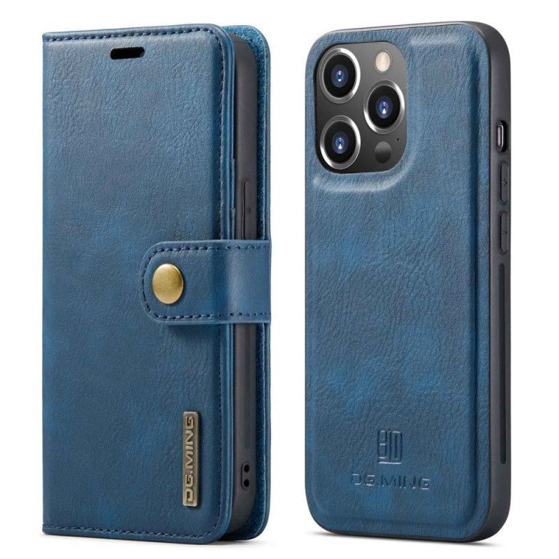 Kryty Na Mobil Kožené Pouzdro Na iPhone 14 Pro Max Dg.ming Odnímatelný