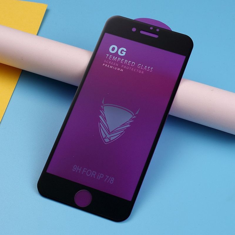 Ochrana Barevného Tvrzeného Skla Pro Iphone Se 2 / 8 / 7