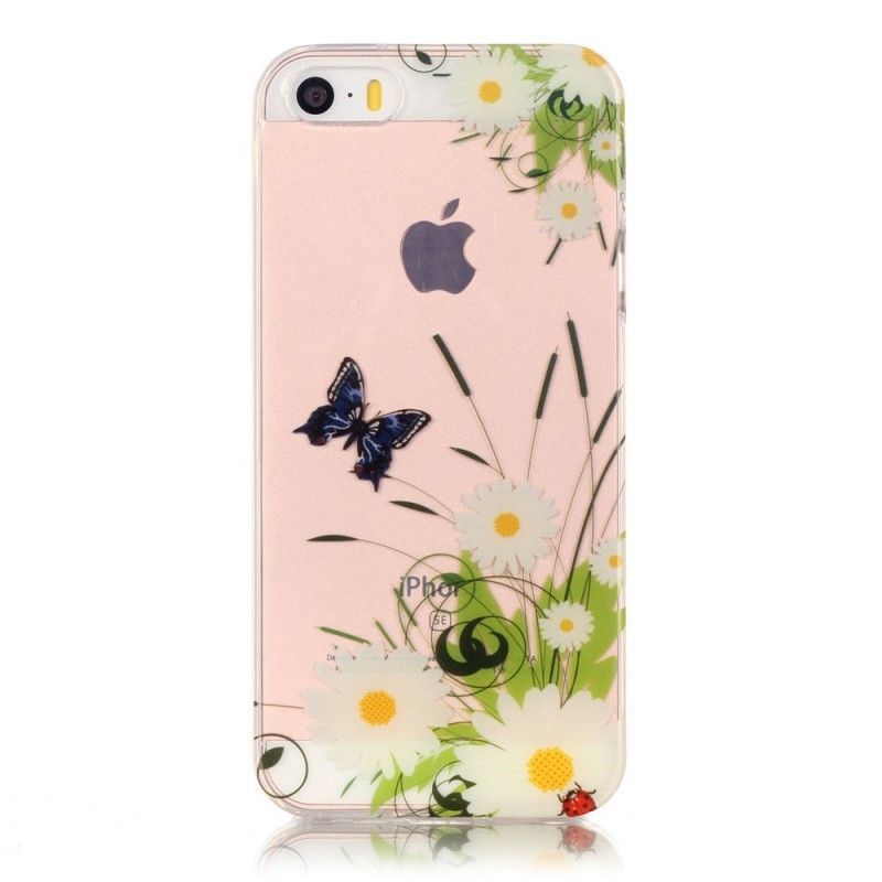 Pěkné Sedmikrásky Čiré Pouzdro Na Iphone Se/5/5s