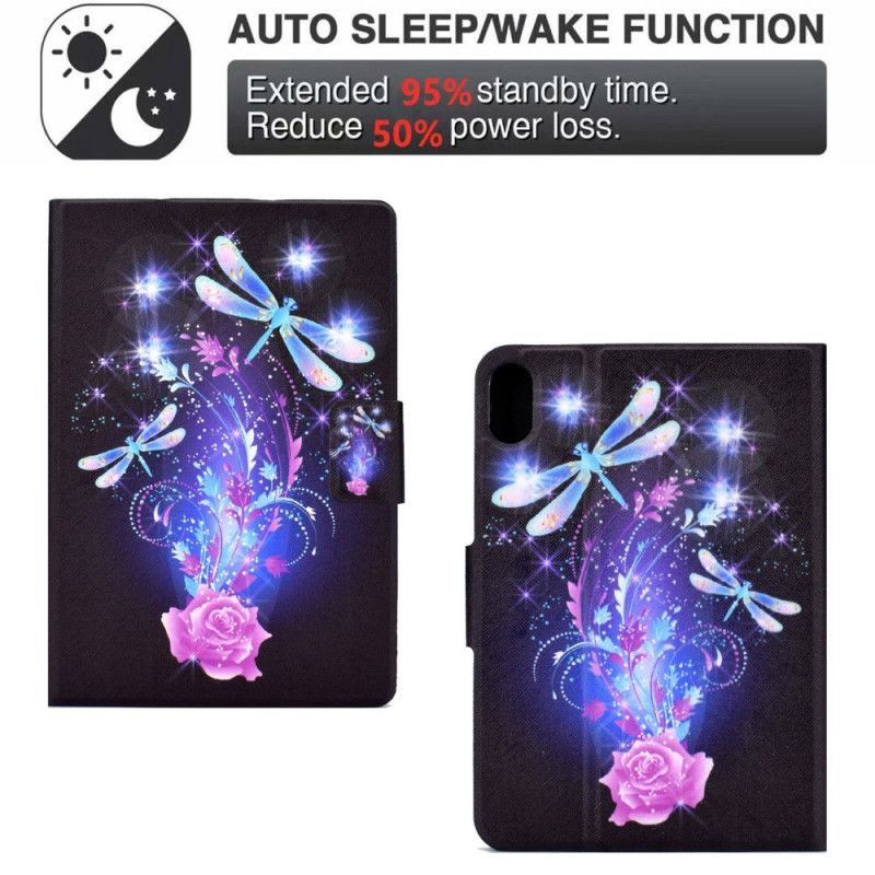 Peněženková Pouzdra iPad (2025) Kryty Na Mobil Motýlí Pohádka