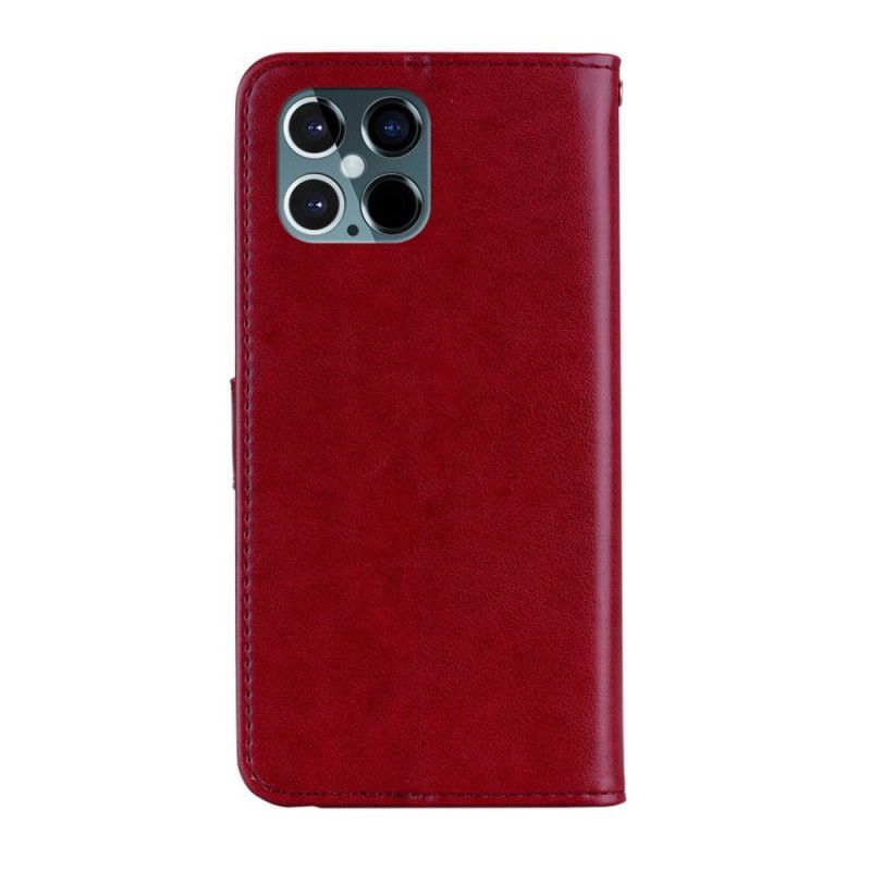 Peněženková Pouzdra Iphone 12 Pro Max Mandala Sova A Kouzlo