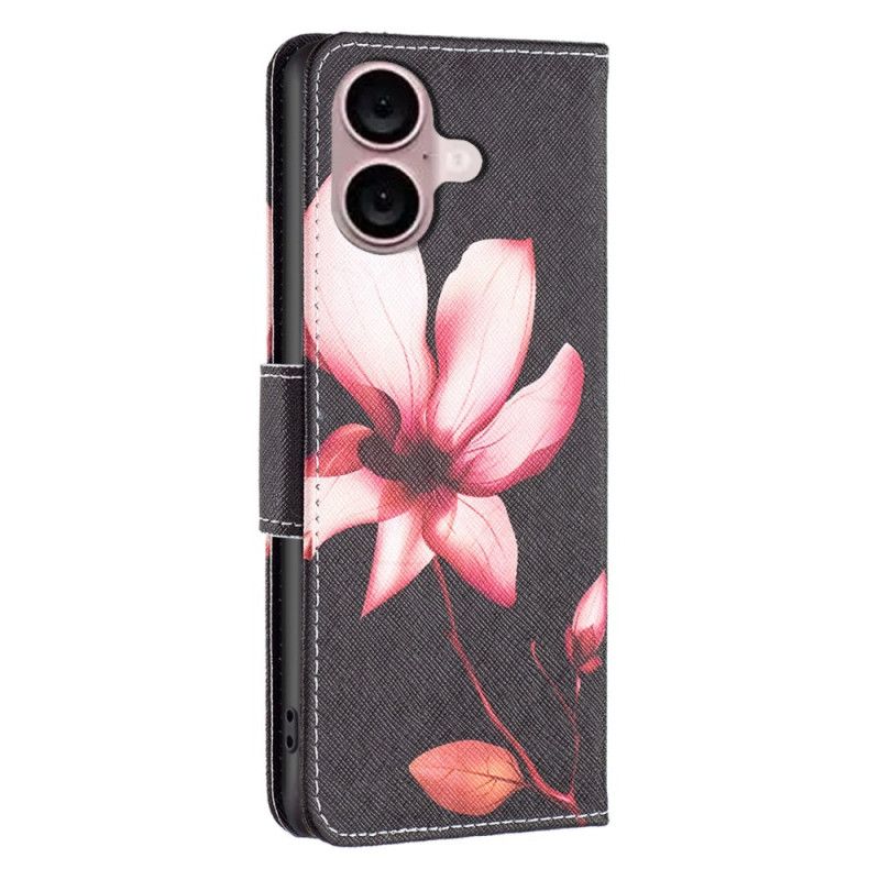 Peněženková Pouzdra iPhone 16 Kryty Na Mobil Lotus