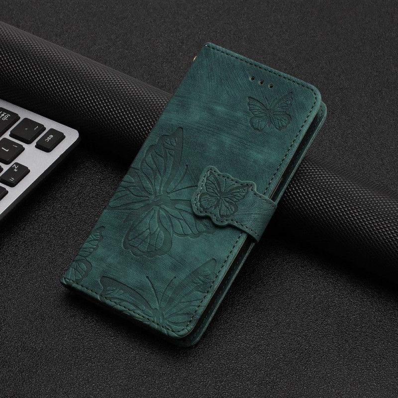 Peněženková Pouzdra iPhone 16 Kryty Na Mobil Peněženka Se Vzorem Motýlů