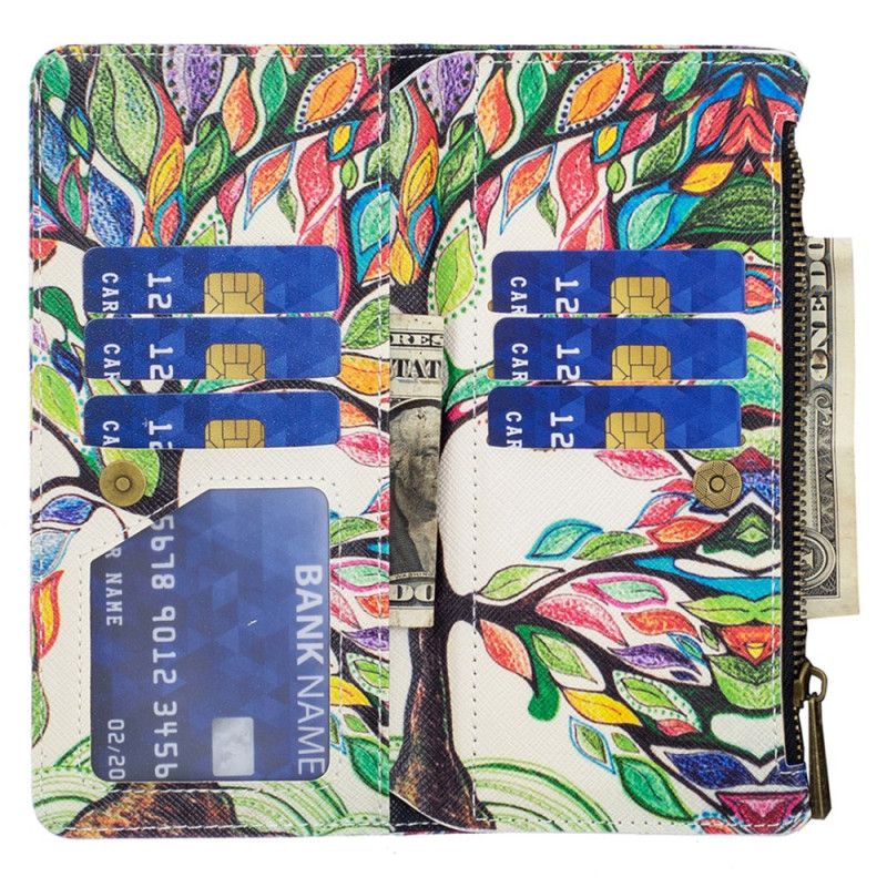 Peněženková Pouzdra iPhone 16 Kryty Na Mobil Peněženka Tree Of Life