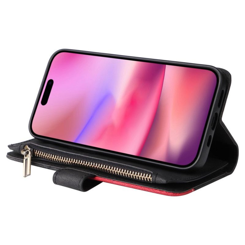 Peněženková Pouzdra iPhone 16 Peněženka S Vlnovkou