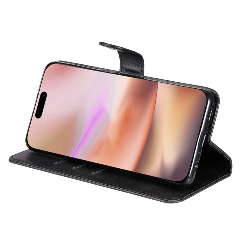 Peněženková Pouzdra iPhone 16 Plus Kryty Na Mobil Kapsa Na Zip