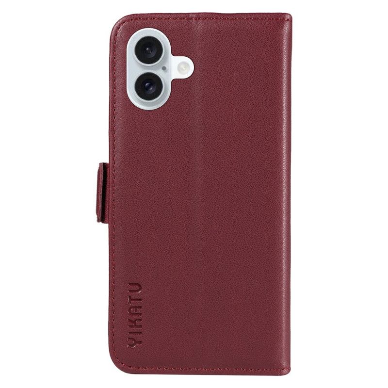 Peněženková Pouzdra iPhone 16 Plus Umělá Kůže Yikatu