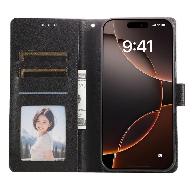 Peněženková Pouzdra iPhone 17 Pro Max Kryty Na Mobil Jednoduché