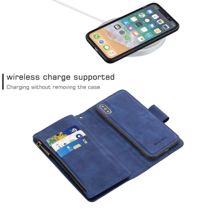 Peněženková Pouzdra Iphone X /  XS Binfen Color Odnímatelné Pouzdro