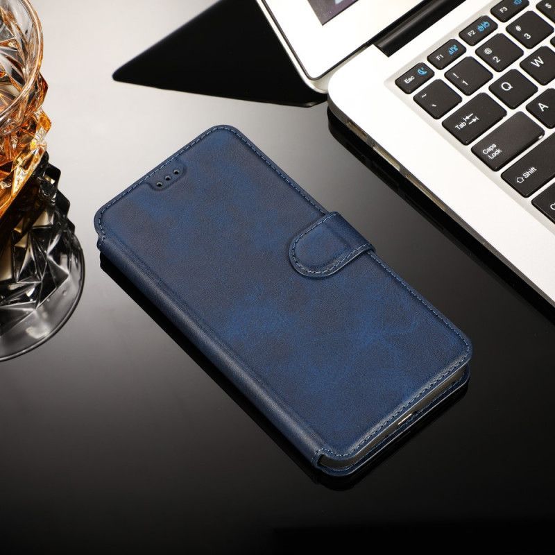 Peněženková Pouzdra Iphone  XS Max Ultra Vintage Kožený Efekt