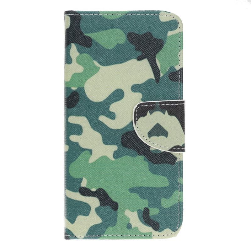 Peněženková Pouzdra Na Iphone 11 Pro Max Vojenská Kamufláž