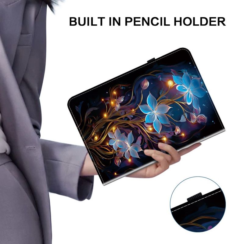 Pouzdra iPad (2025) Kryty Na Mobil Malé Květiny