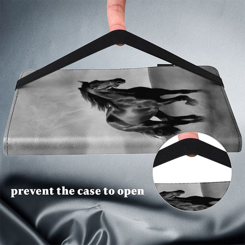 Pouzdra iPad Pro 13 (2025) Kryty Na Mobil Černý Kůň