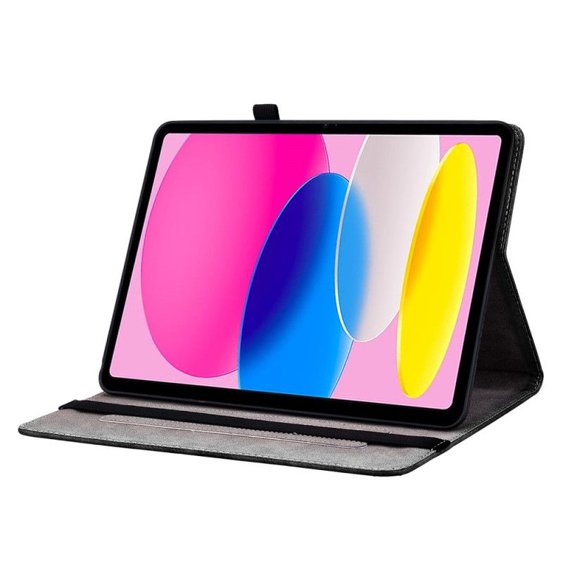 Pouzdro iPad (2025) Bílá Orchidej