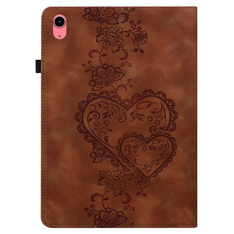 Pouzdro iPad (2025) Srdce S Držákem Stylusu