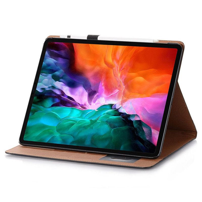 Pouzdro iPad Pro 13 (2025) Dvoubarevná Umělá Kůže