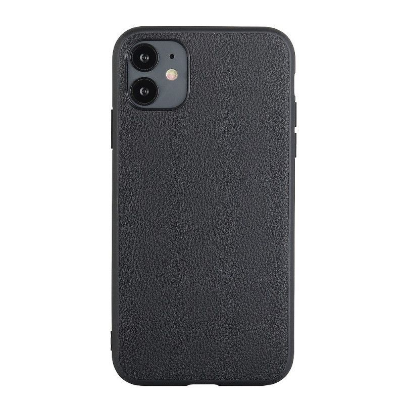 Pouzdro Na Iphone 12 Mini Z Pravé Kůže Střízlivost