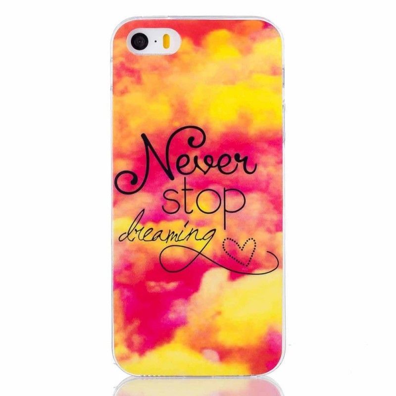 Pouzdro Na Iphone Se/5/5s Nikdy Nepřestávejte Snít